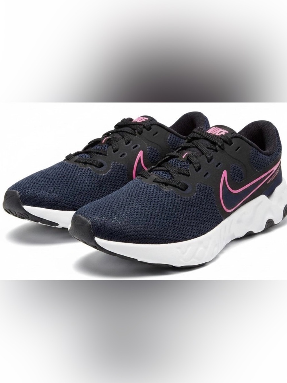 Nike Women’s Navy and Pink Training Sneakers